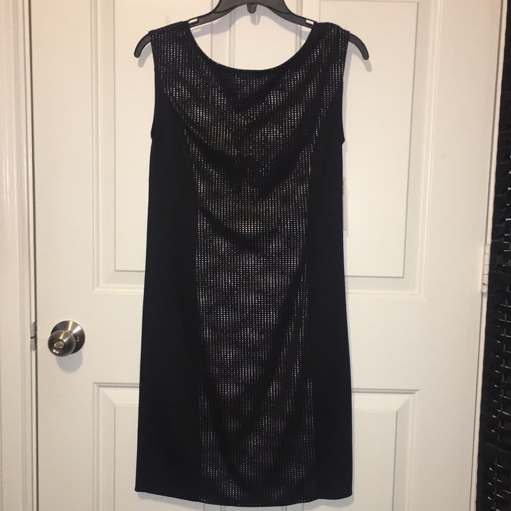 Laundry by Design Black Dress with Silver Size 2